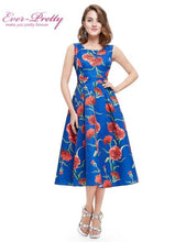 Load image into Gallery viewer, 2019 Homecoming Dresses Ever Pretty AS05443 Summer A-line Satin Vestidos Coctel