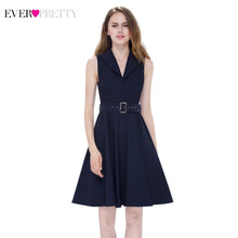 Load image into Gallery viewer, Formal Homecoming Dresses Ever Pretty V-Neck Sleeveless Mini Dresses AS05513NB