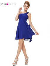 Load image into Gallery viewer, Candy Color Cocktail Dresses Ever Pretty A-Line Sleeveless One-Shoulder Elegant Formal