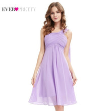 Load image into Gallery viewer, Candy Color Cocktail Dresses Ever Pretty A-Line Sleeveless One-Shoulder Elegant Formal